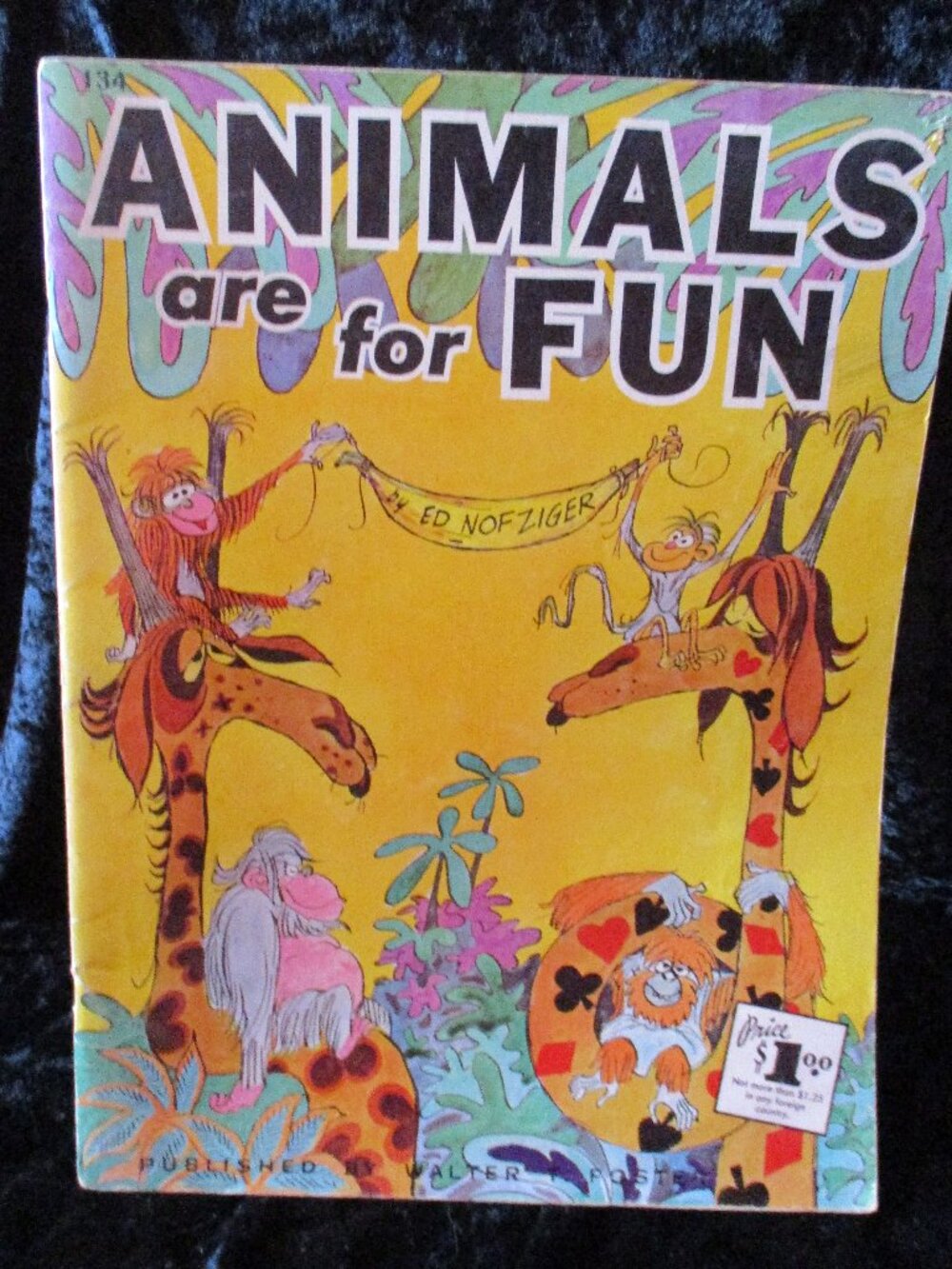 1950's Walter T. Foster Animals are for Fun Drawing Tutorial #134 by Ed Nofziger